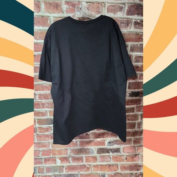 Marvel Deadpool Unicorn T-Shirt | L | Black | Funny Graphic Tee | Unisex | NEW - Picture 2 of 6